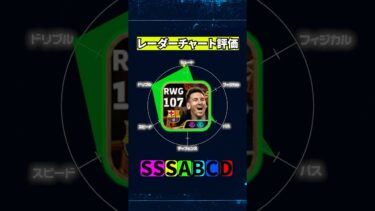 新登場！総合値107BTメッシが流石に強すぎる！イーフトレーダーチャート評価！#efootball#イーフト#BTメッシ#ウイイレ