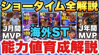 【要必見】オールラウンダーST&Jリーグ年間,月間MVP能力値育成解説!!ハフィーニャは絶対使いやすい!!【eFootballアプリ2025/イーフト】