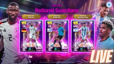 LIVE [eFootball] ShowTime National Guardians！