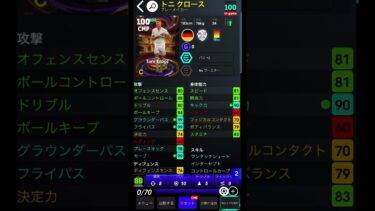 GOATトニクロース最強育成！【efootballアプリ】