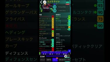 エジミウソン最強育成紹介！【efootball アプリ】