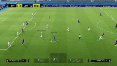 eFootball 2025 　配信切れた。ロンカンゼロトップでパスサッカーをやる