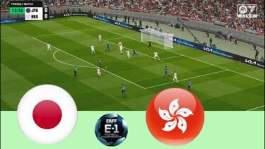 【ライブ配信】日本 vs 香港 | 東アジア選手権 2025 準決勝 | eFootball PES 2021