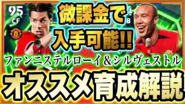 【微課金で入手可能！】微課金勢にオススメしたい育成解説！シルヴェストル&ファンニステルローイ育成解説！【eFootball2026/イーフトアプリ】